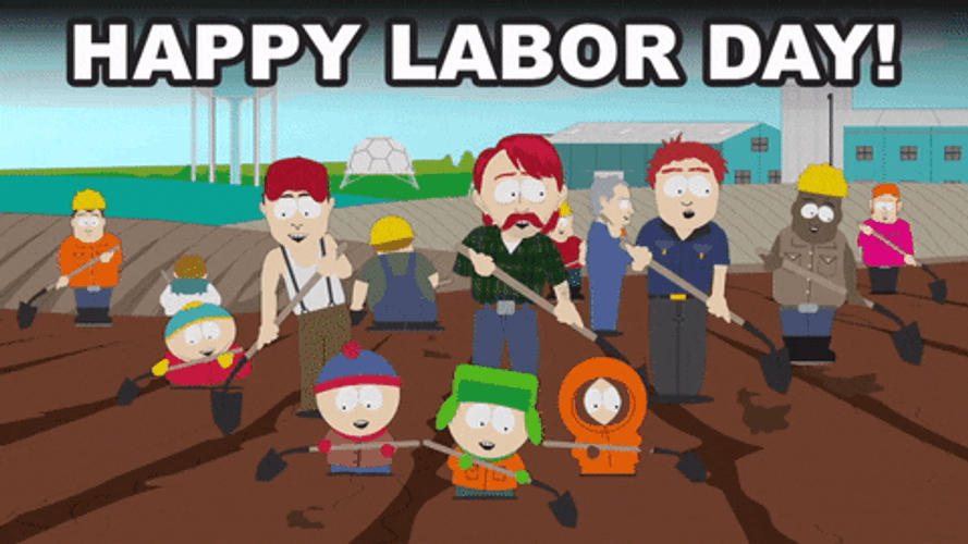 Happy Labor Day South Park GIF