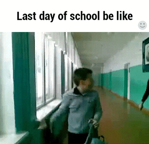 Happy Last Day Of School Be Like Explosion GIF