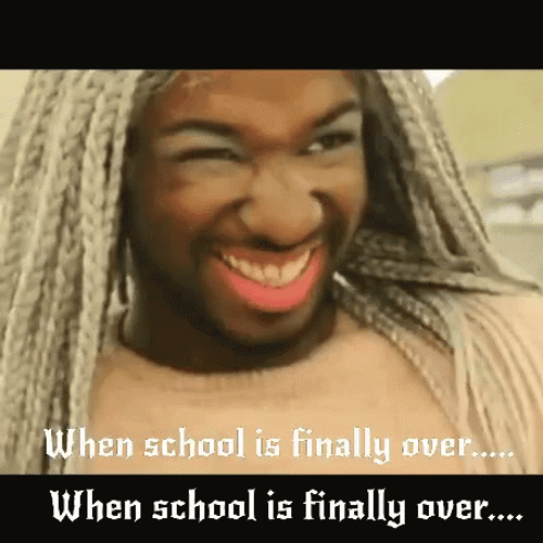 Happy Last Day Of School Finally Over GIF