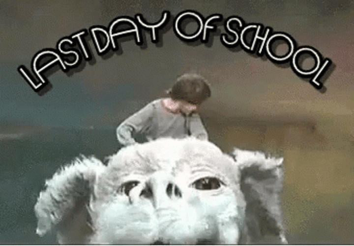 Happy Last Day Of School Never Ending Story GIF