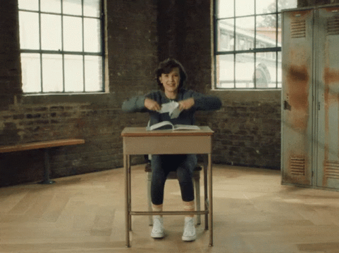Happy Last Day Of School Papers Confetti GIF