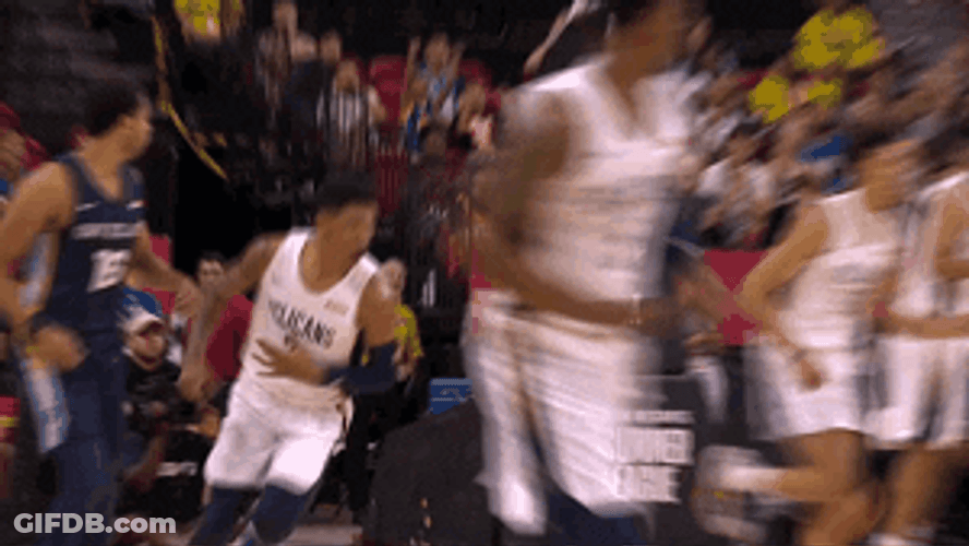 Happy Left Handers Day Lefty Basketball Players GIF
