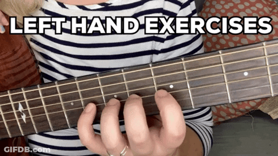 Happy Left Handers Day Lefty Guitarist GIF