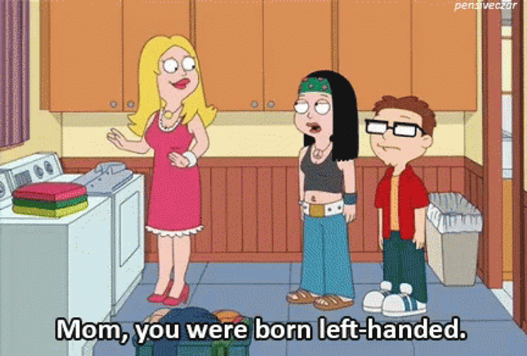 Happy Left Handers Day Mommy GIF