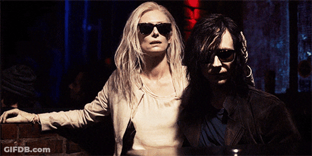 Happy Left Handers Day Tilda Swinton GIF