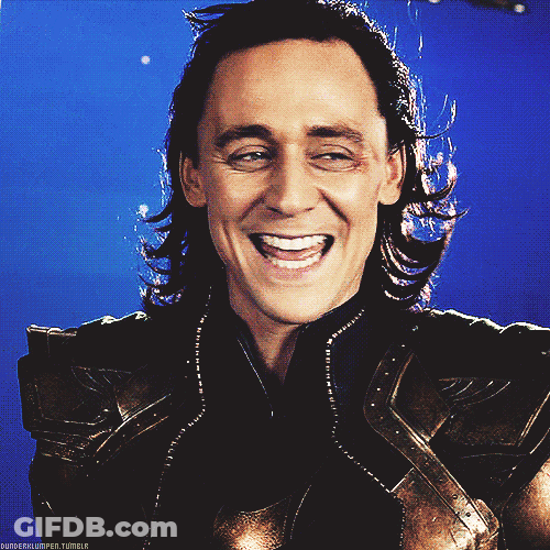 Happy Loki Loud Laugh GIF