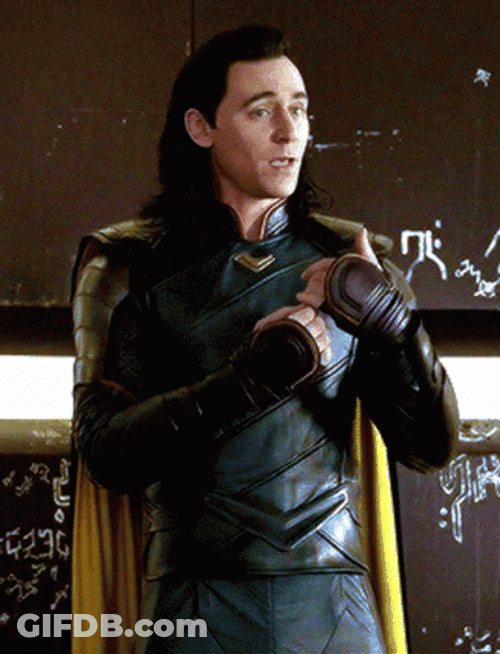 Happy Loki Shy Thumbs Up GIF
