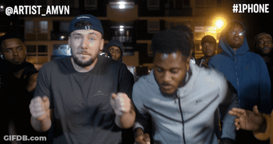 Happy London Boys Gang GIF