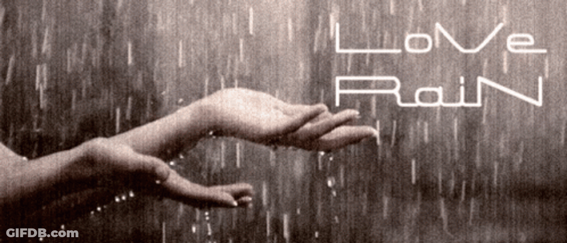 Happy Love Rainy Sunday GIF
