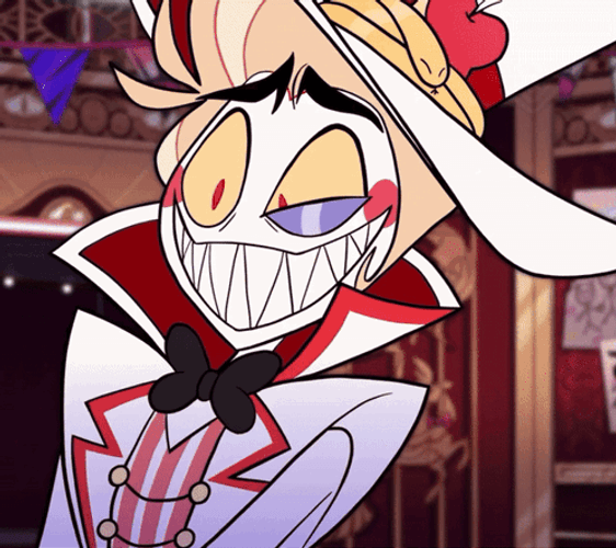 Happy Lucifer Hazbin Hotel GIF