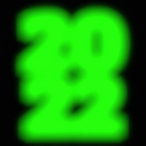 Happy Lunar New Year 2022 Color Fusion GIF