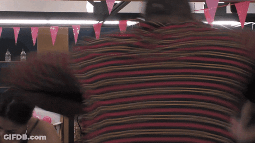 Happy Man Enjoys Chicken Dance GIF