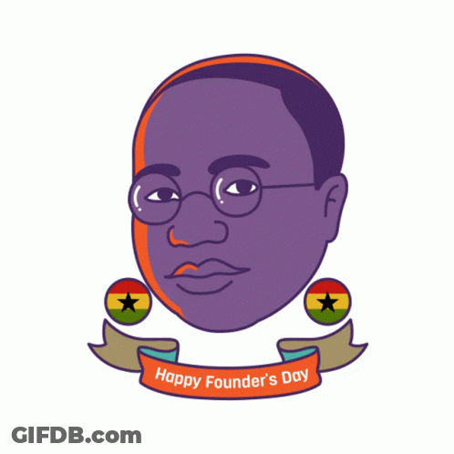 Happy Man Face Founder's Day GIF