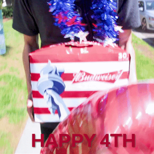 Happy Man Happy Fourth Of July GIF