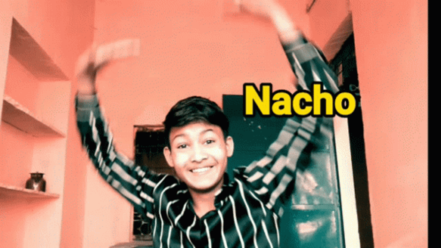 Happy Man Wants Nacho GIF