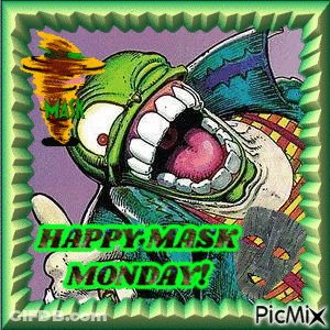 Happy Mask Monday Cartoon GIF