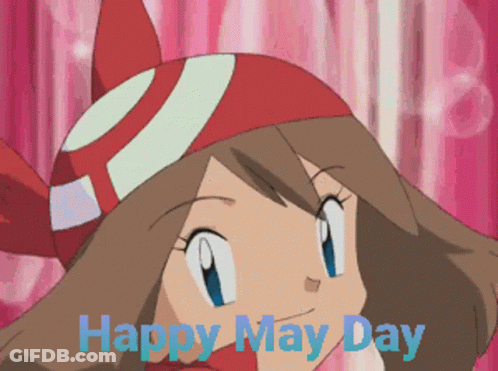 Happy May Day Pokémon May Day GIF