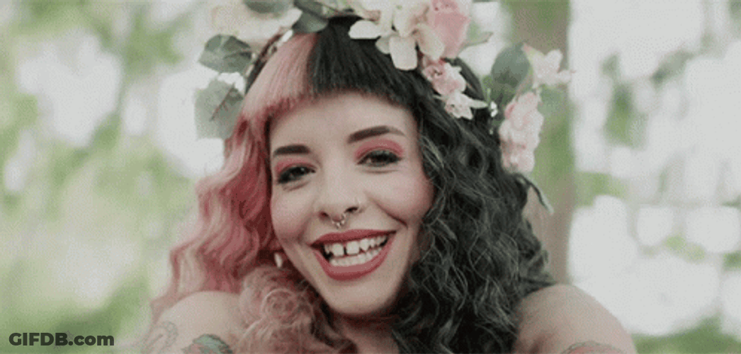 Happy Melanie Martinez Smile GIF