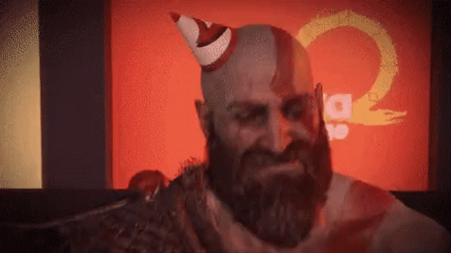Happy Meme God Of War Kratos Dancing GIF