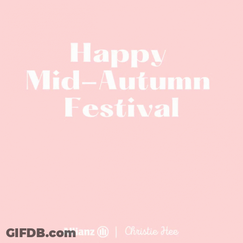 Happy Mid-Autumn Festival Bunny And Cookie GIF
