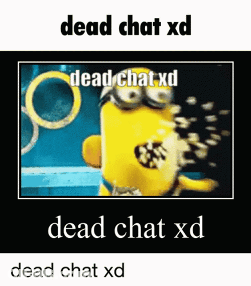 Happy Minion Dead Chat GIF