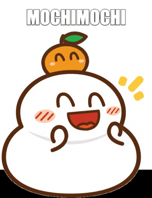 Happy Mochi Animation Clapping GIF