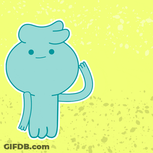 Happy Monday Animated Ghost GIF