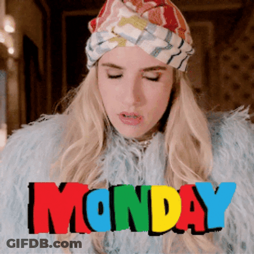 Happy Monday Annoyed Chanel GIF
