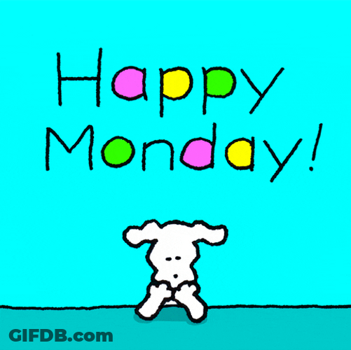 Happy Monday Chippy The Dog GIF