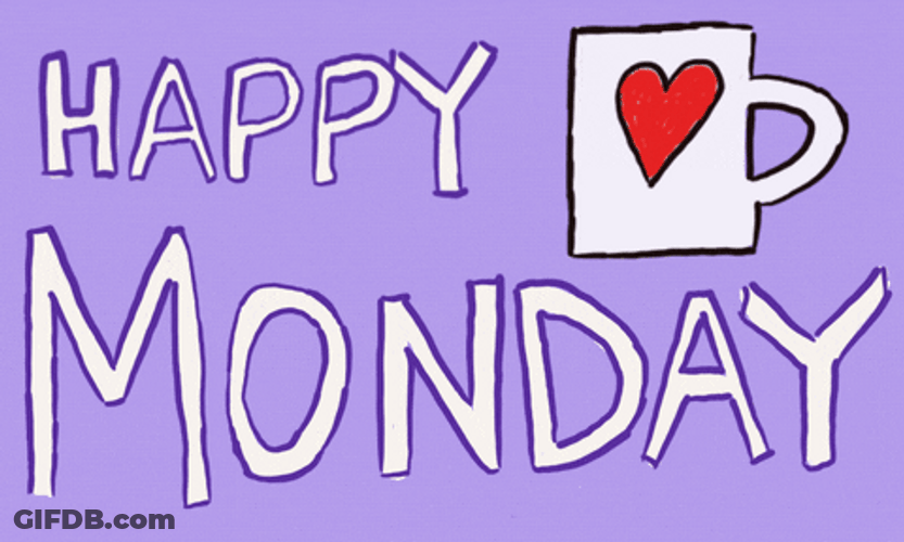 Happy Monday Coffee Lovers GIF