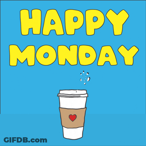 Happy Monday Cup Of Coffee GIF