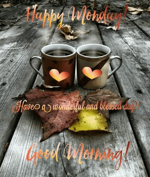 Happy Monday Fall Meme GIF