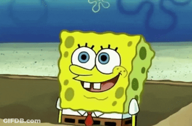 Happy Monday Spongebob Squarepants GIF