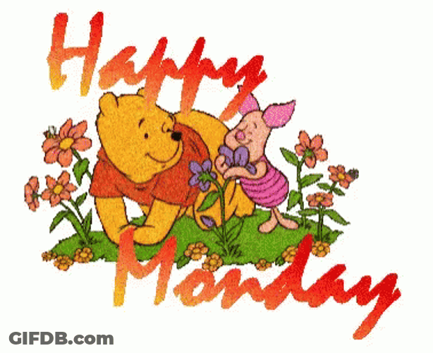 Happy Monday Winnie The Pooh GIF