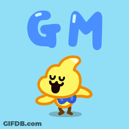Happy Morning Chicken Dance GIF