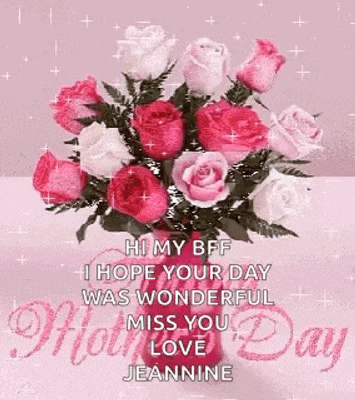 Happy Mother Day Bouquet GIF