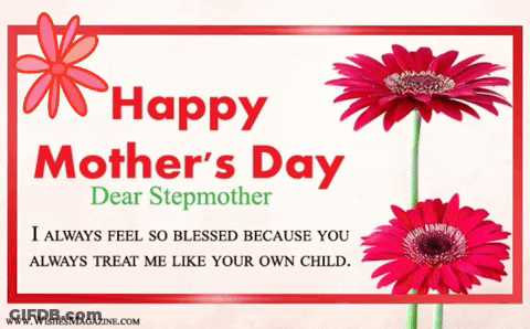 Happy Mother's Day Card For Stepmother GIF
