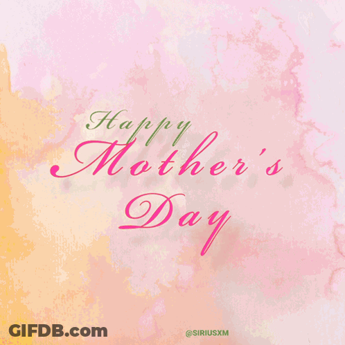 Happy Mother's Day Card With Flowers GIF