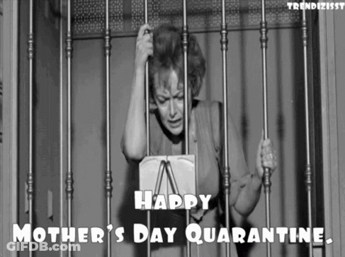 Happy Mother's Day Card With Flowers GIF