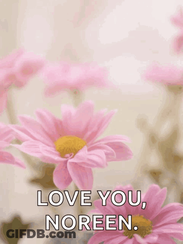 Happy Mother's Day Card With Pink Daisies GIF