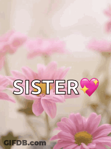 Happy Mother's Day Card With Pink Flowers GIF