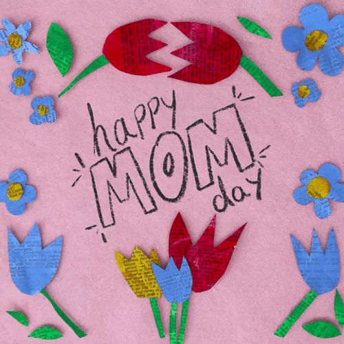 Happy Mother's Day Friend Creative Design Art GIF
