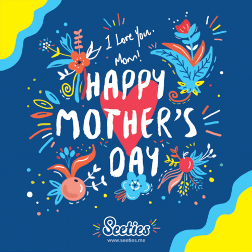 Happy Mother's Day Friend Digital Visual Design GIF
