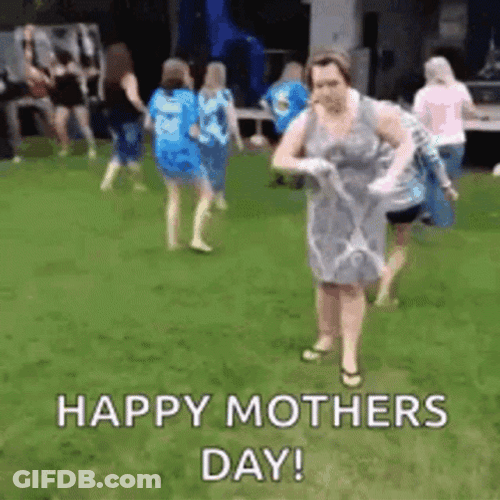 Happy Mother's Day Friend Funny Dance GIF