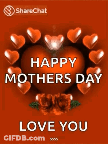 Happy Mother's Day Greeting Card Amazing Loving Strong GIF
