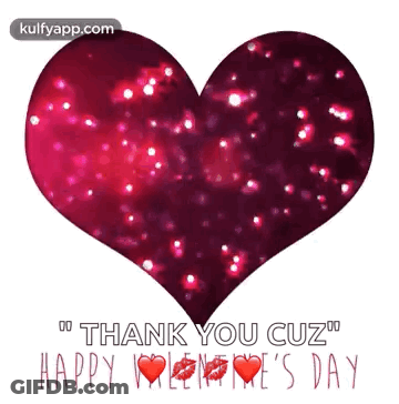 Happy Mother's Day Pink Hearts GIF