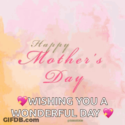 Happy Mother's Day With Flowers GIF