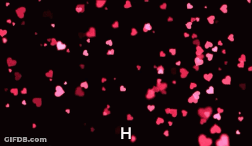 Happy Mother's Day With Pink Hearts GIF