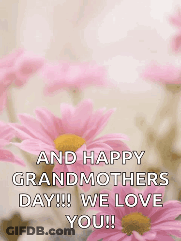 Happy Mothers Day And Grandmothers Day GIF