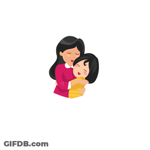 Happy Mothers Day Daughter Celebration Greeting GIF